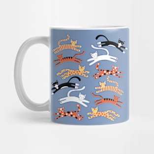 Cats Leaping Mug